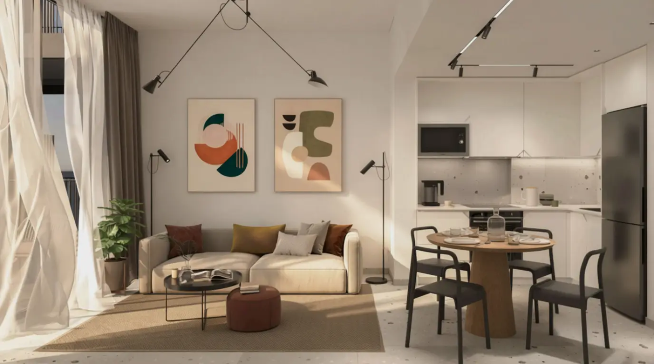 Appartamento a Dubai, EAU, 50 m² - foto 1