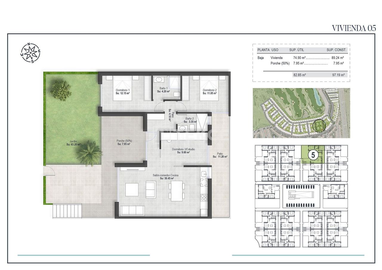 Appartement à Fuente Alamo, Espagne, 96 m² - image 9