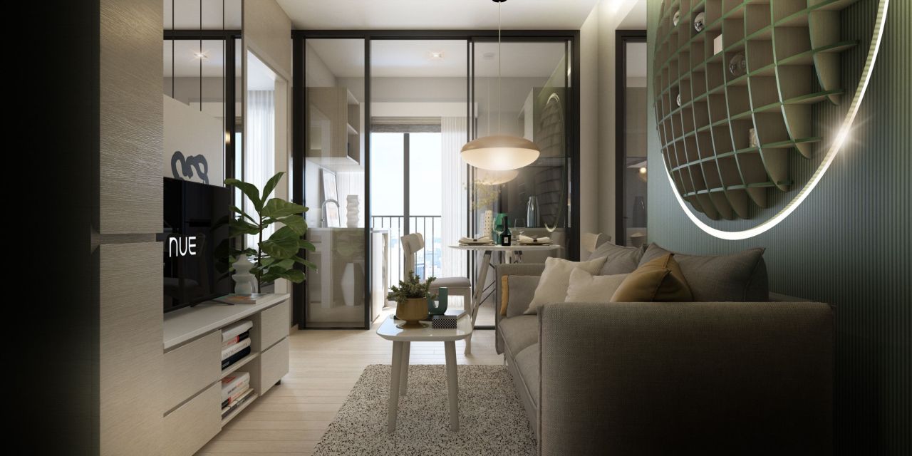 Piso en Bangkok, Tailandia, 27.17 m² - imagen 1