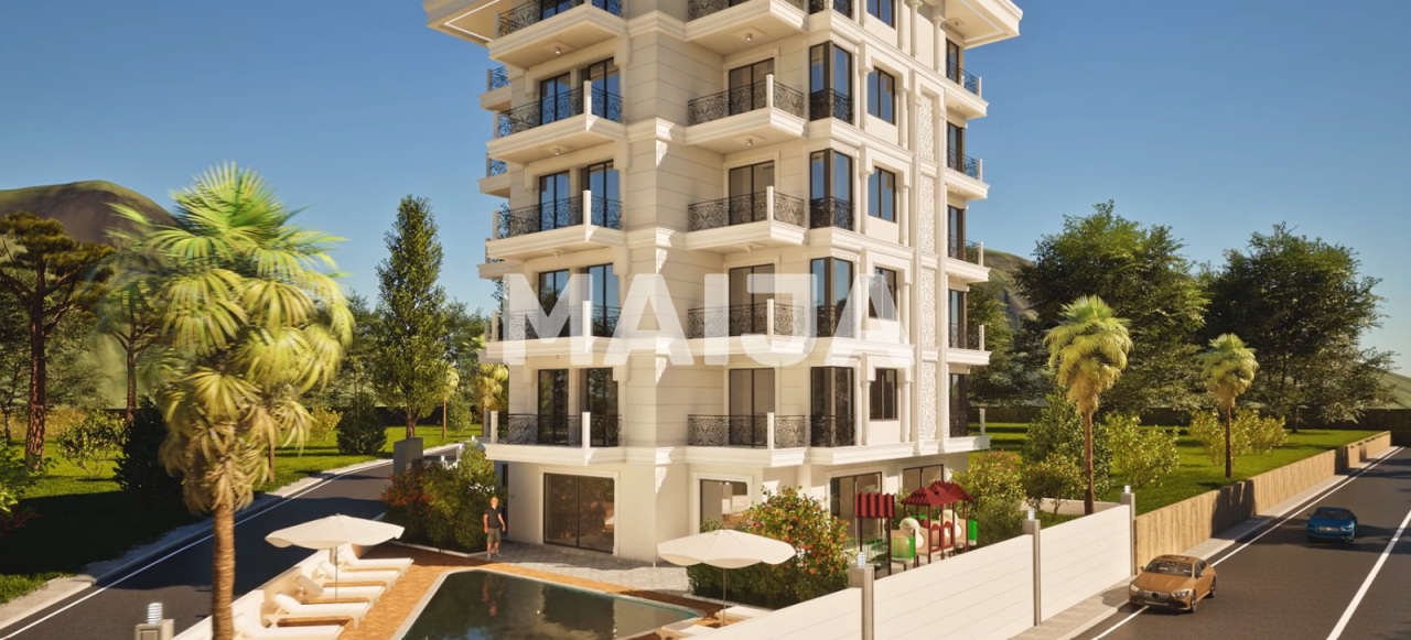 Appartamenti a Alanya, Turchia, 52 m² - foto 7