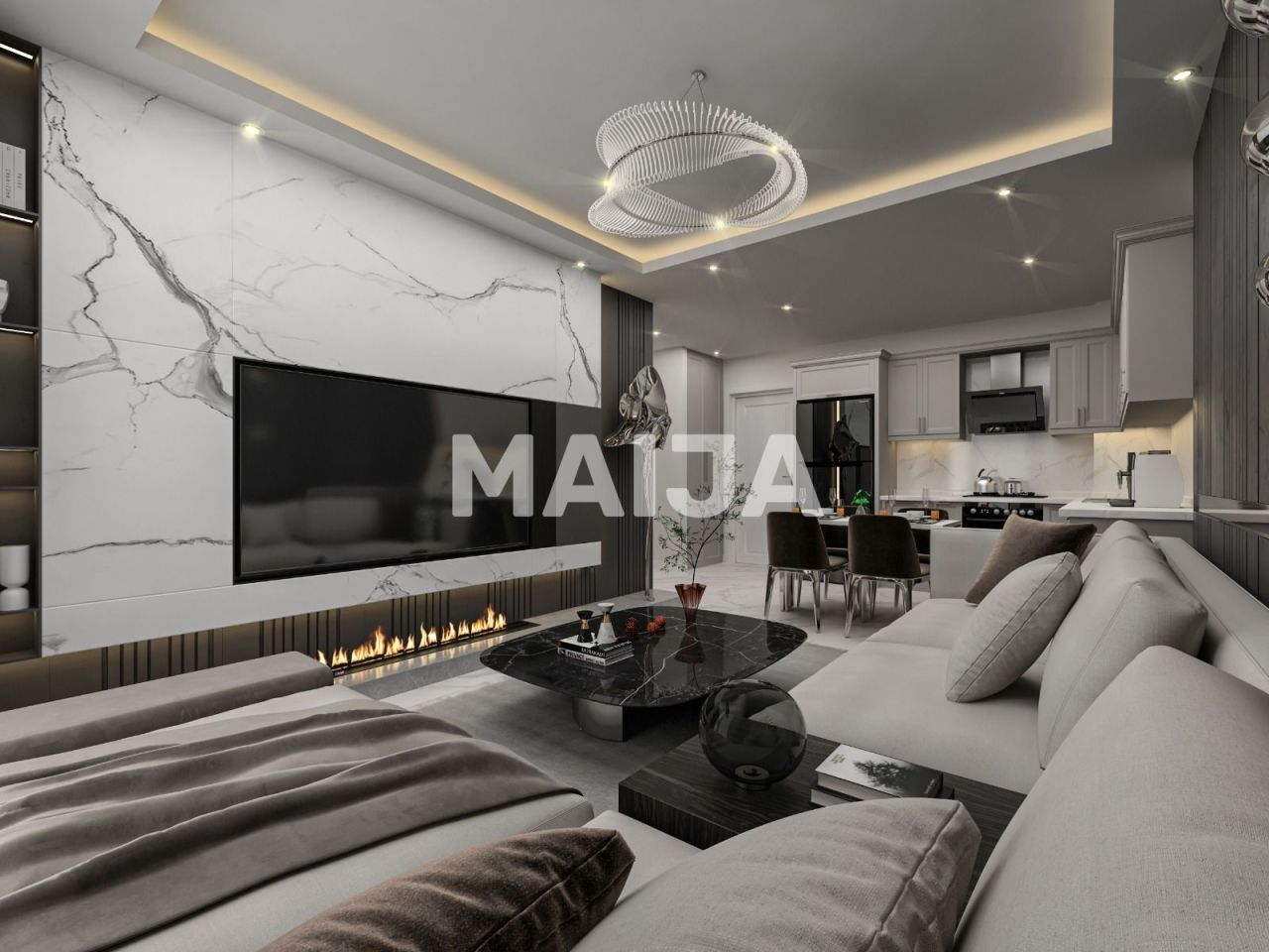 Appartamenti a Alanya, Turchia, 52 m² - foto 17