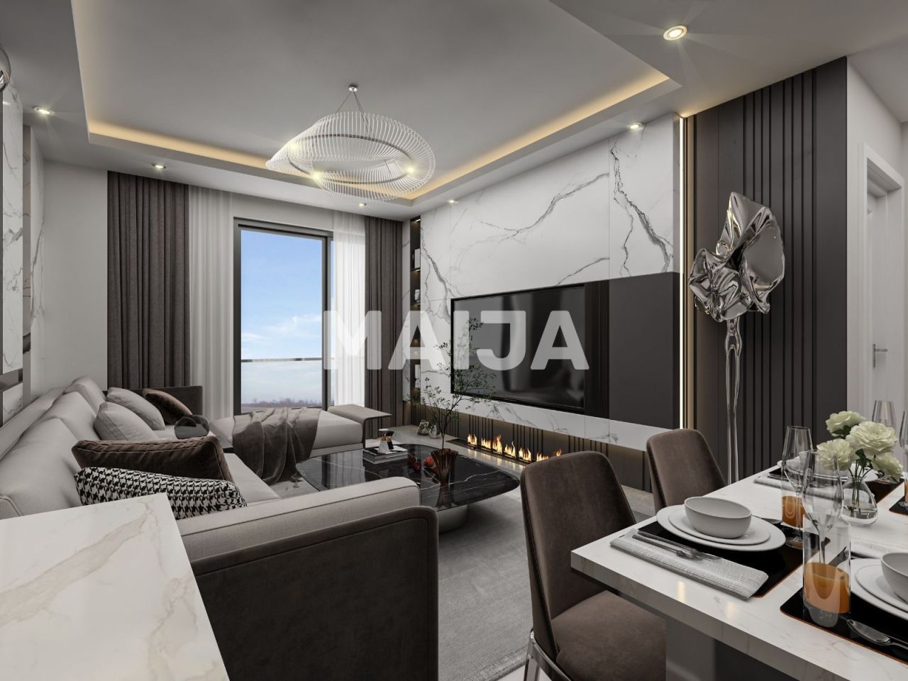 Appartamenti a Alanya, Turchia, 52 m² - foto 18