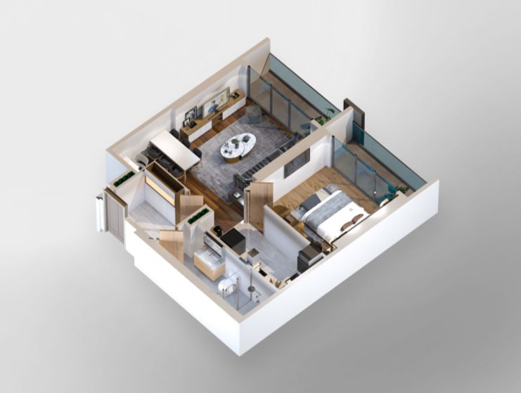 Piso en Batumi, Georgia, 65.2 m² - imagen 1