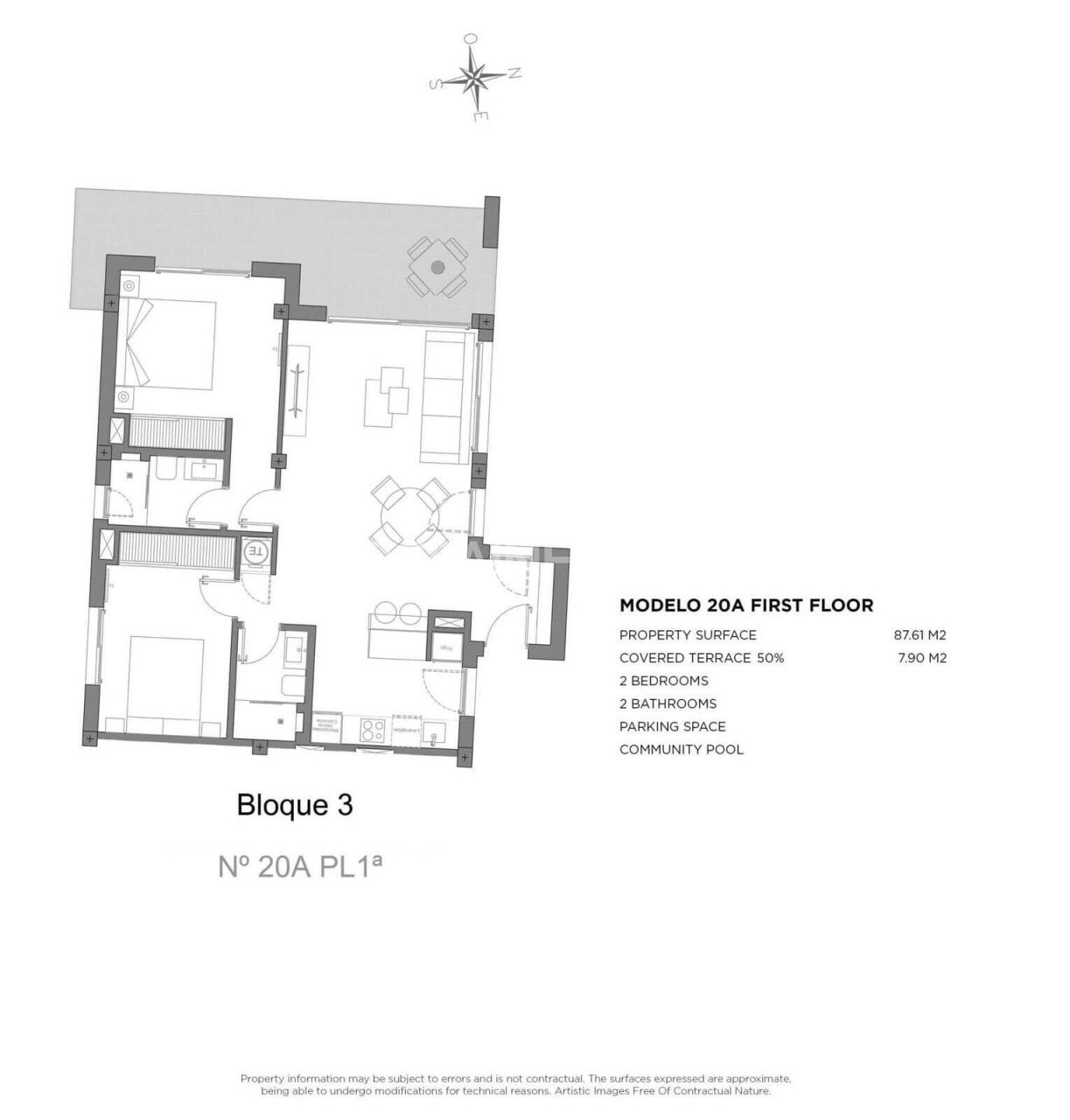Ático en Los Alcázares, España, 93 m² - imagen 8
