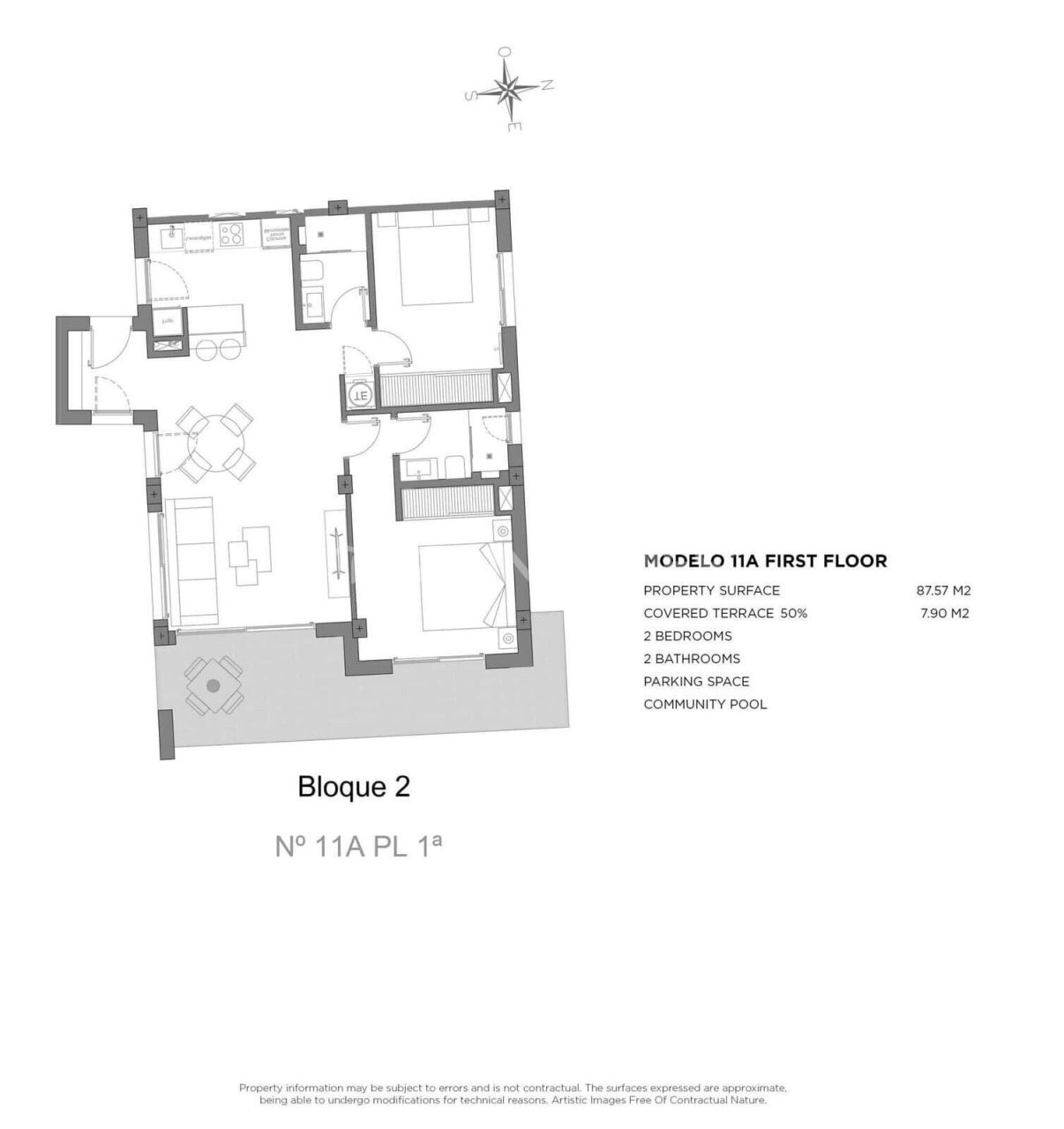 Penthouse à Los Alcázares, Espagne, 115 m² - image 14