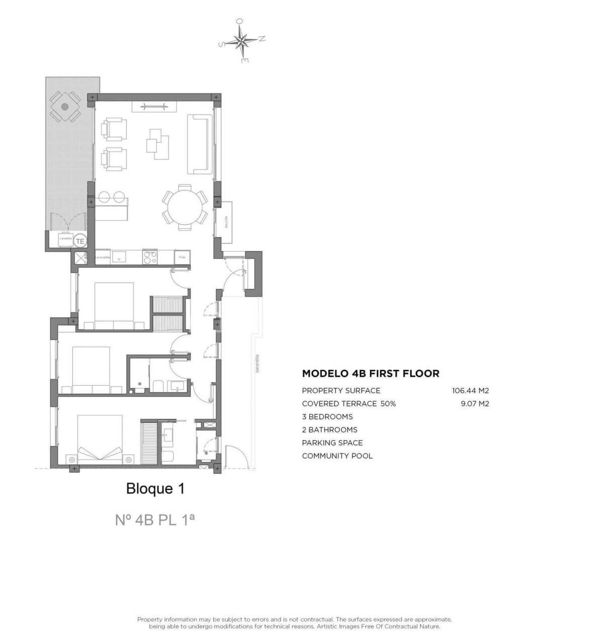 Penthouse à Los Alcázares, Espagne, 115 m² - image 19