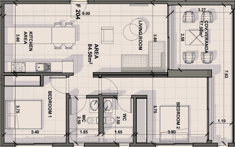 Apartment in Paphos, Zypern, 100 m² - Foto 15