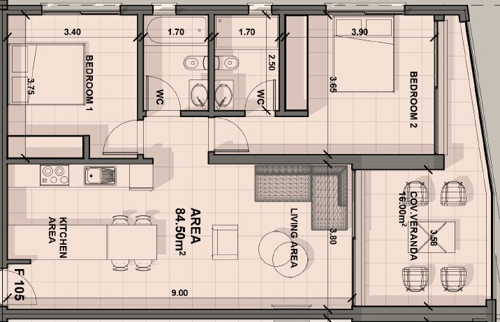 Appartamenti a Paphos, Cipro, 100 m² - foto 15