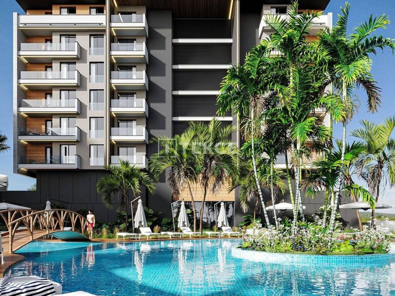 Apartamento en Antalya, Turquia, 59 m² - imagen 7