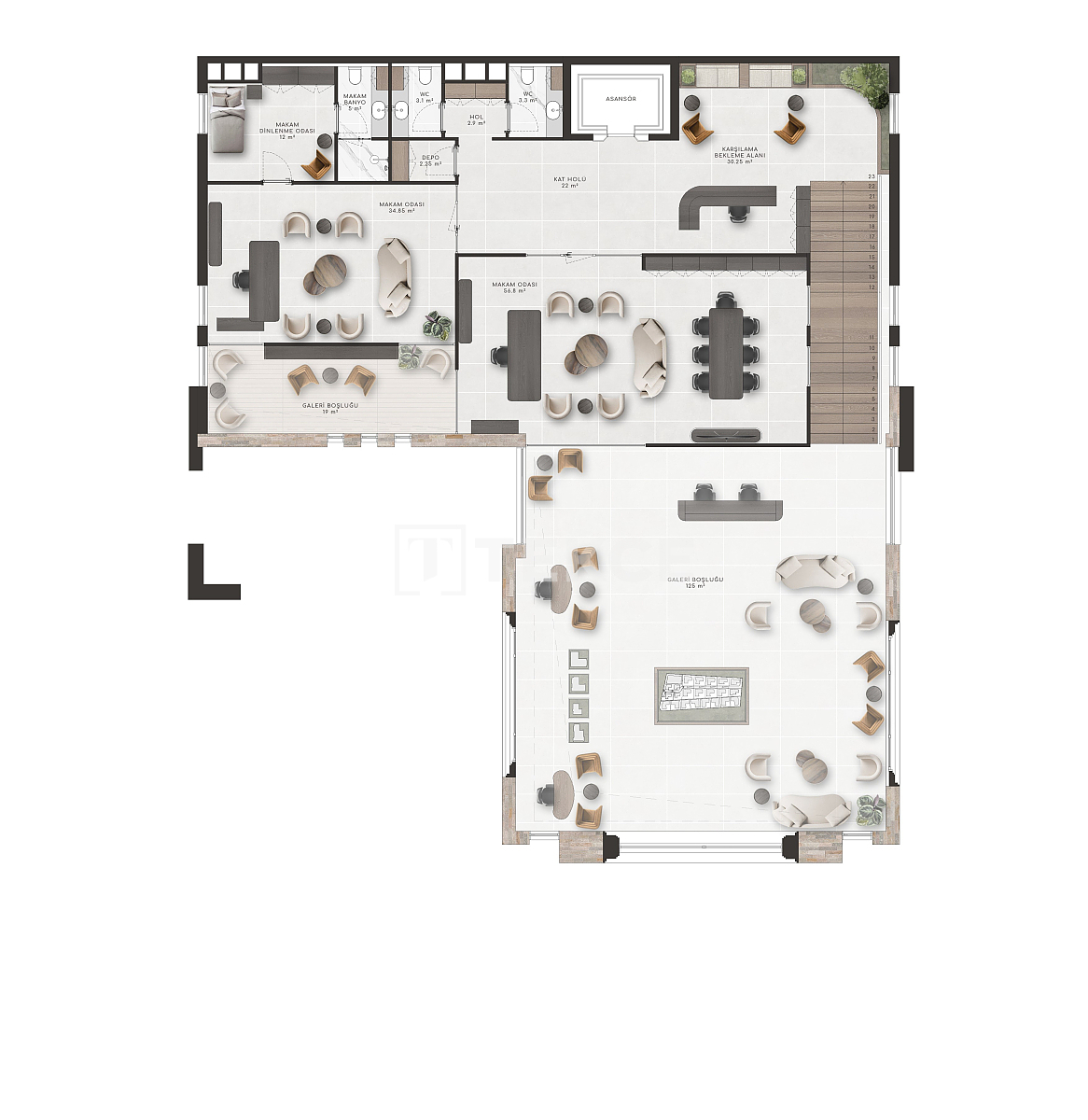 Commercial property in Bodrum, Turkey, 1 150 m² - picture 9