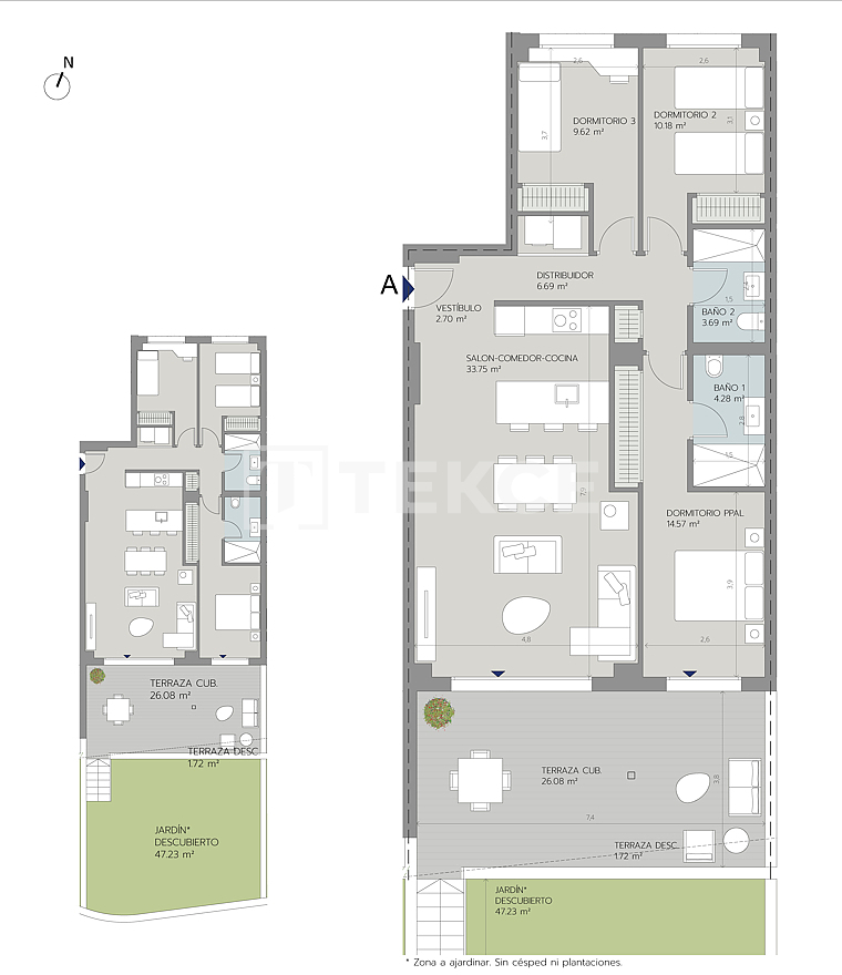 Penthouse à Benalmadena, Espagne, 128 m² - image 11