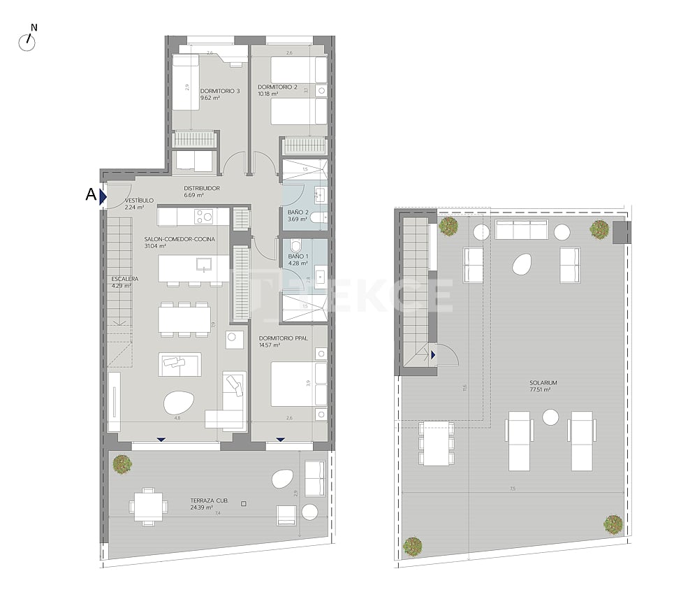 Apartamento en Benalmádena, España, 114 m² - imagen 13