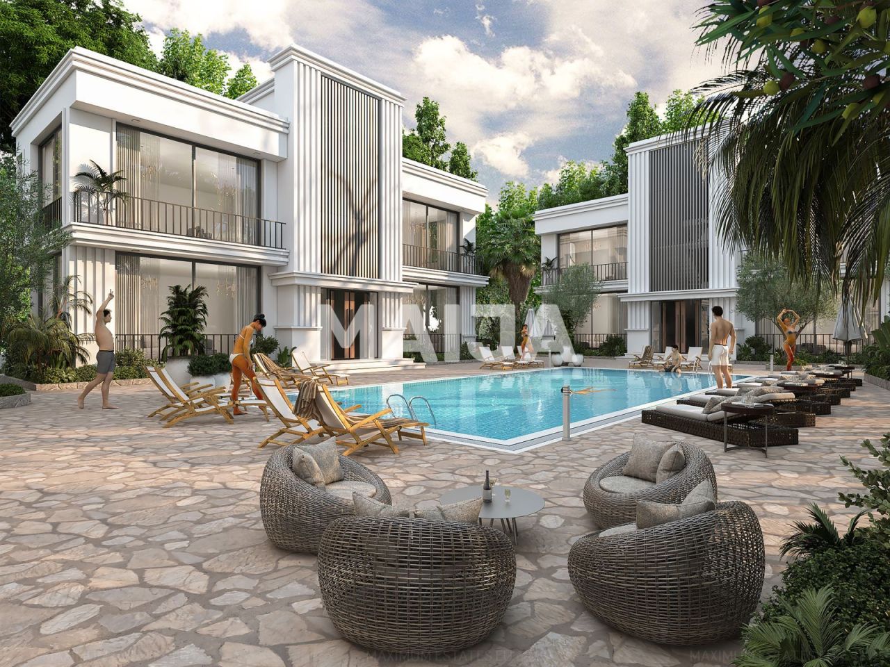 Apartment in Kyrenia, Cyprus, 60 m² - picture 2