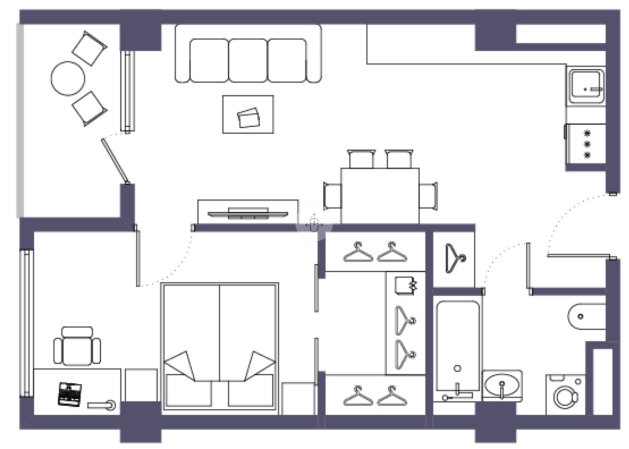 Appartamento a Batumi, Georgia, 47.6 m² - foto 2