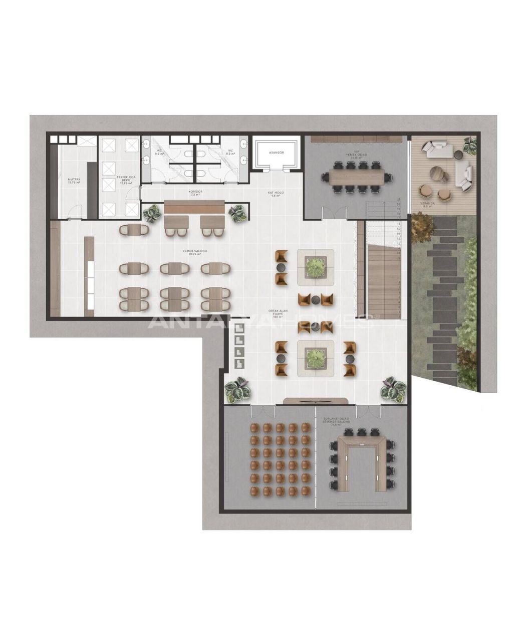 Commercial property in Bodrum, Turkey, 1 150 m² - picture 7