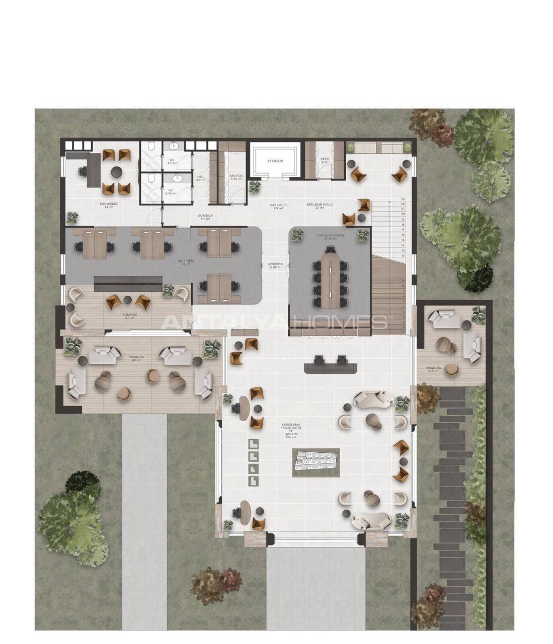 Commercial property in Bodrum, Turkey, 1 150 m² - picture 9