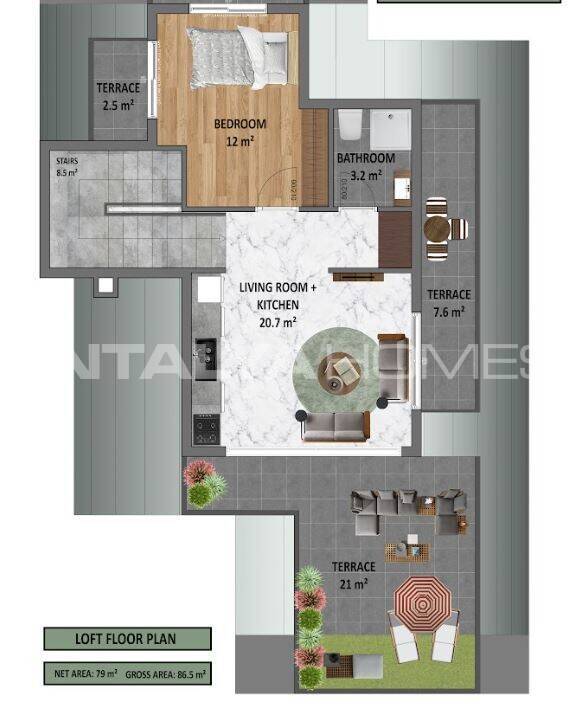 Villa in Alanya, Turkey, 215 m² - picture 12