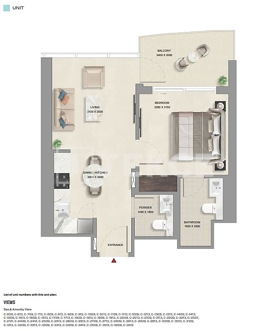 Appartamenti Umm Al Quwain, EAU, 73 m² - foto 14