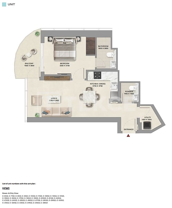 Appartamenti Umm Al Quwain, EAU, 73 m² - foto 15