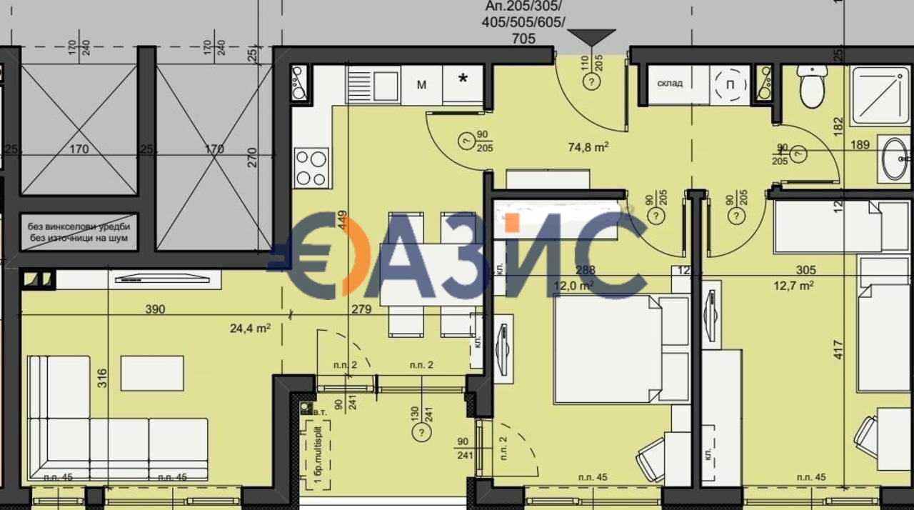 Apartment in Rudnik, Bulgaria, 86 m² - picture 4