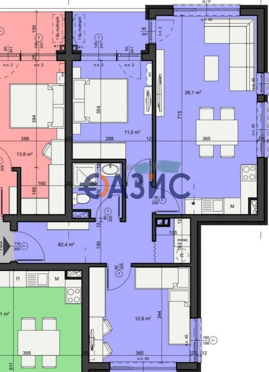 Apartment in Rudnik, Bulgarien, 94 m² - Foto 4