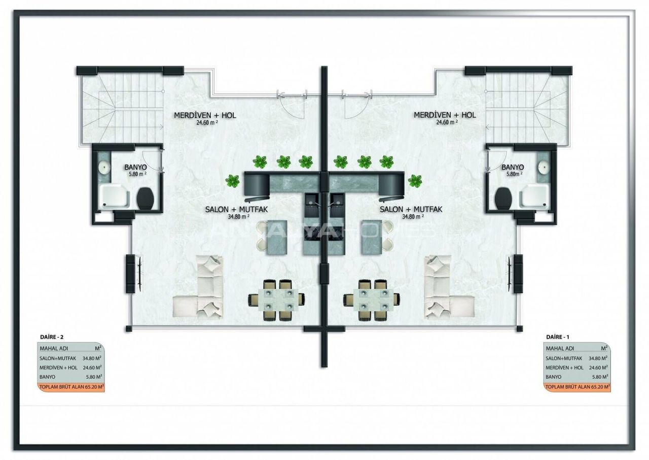 Villa in Alanya, Türkei, 250 m² - Foto 16