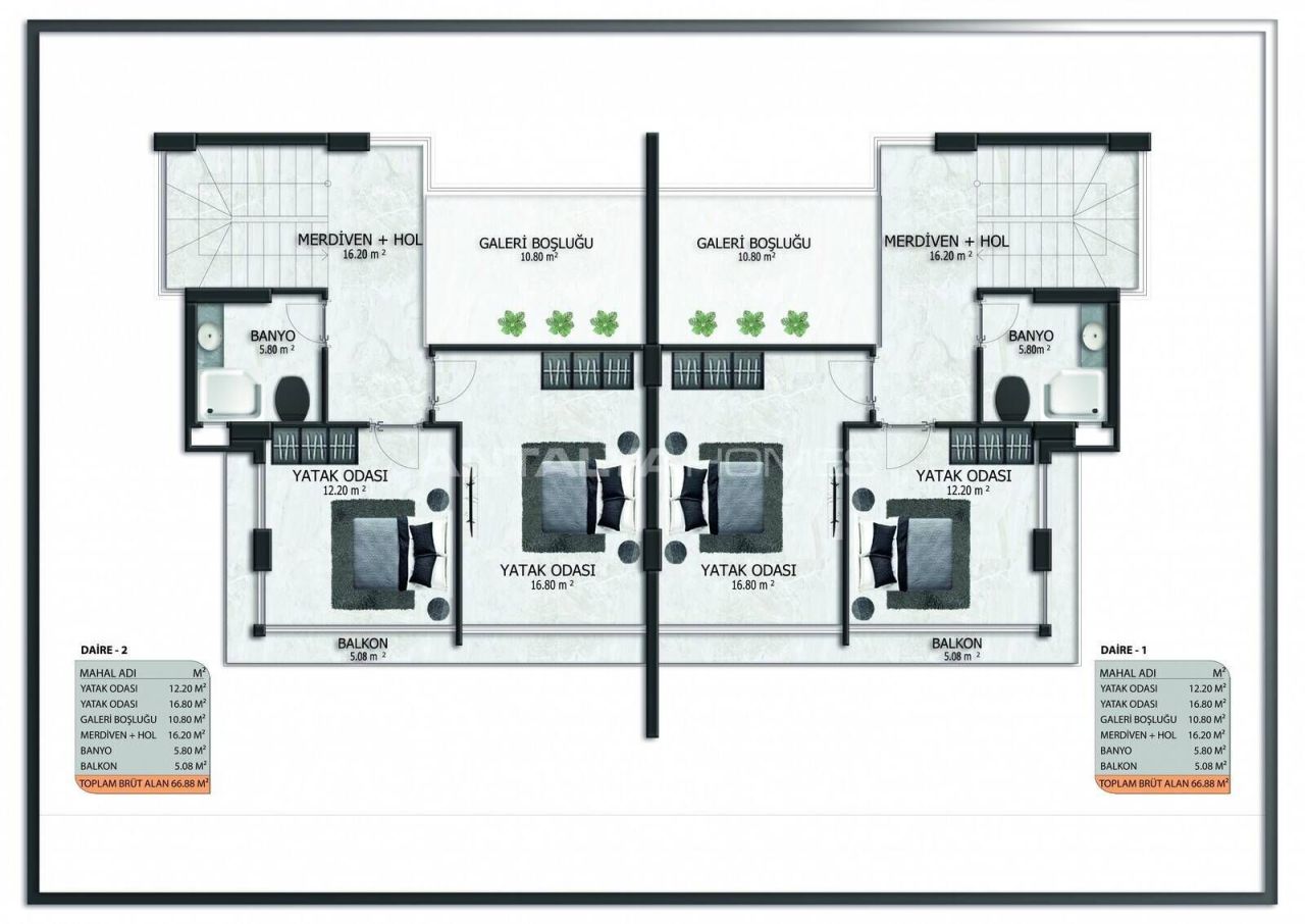 Villa in Alanya, Türkei, 250 m² - Foto 17