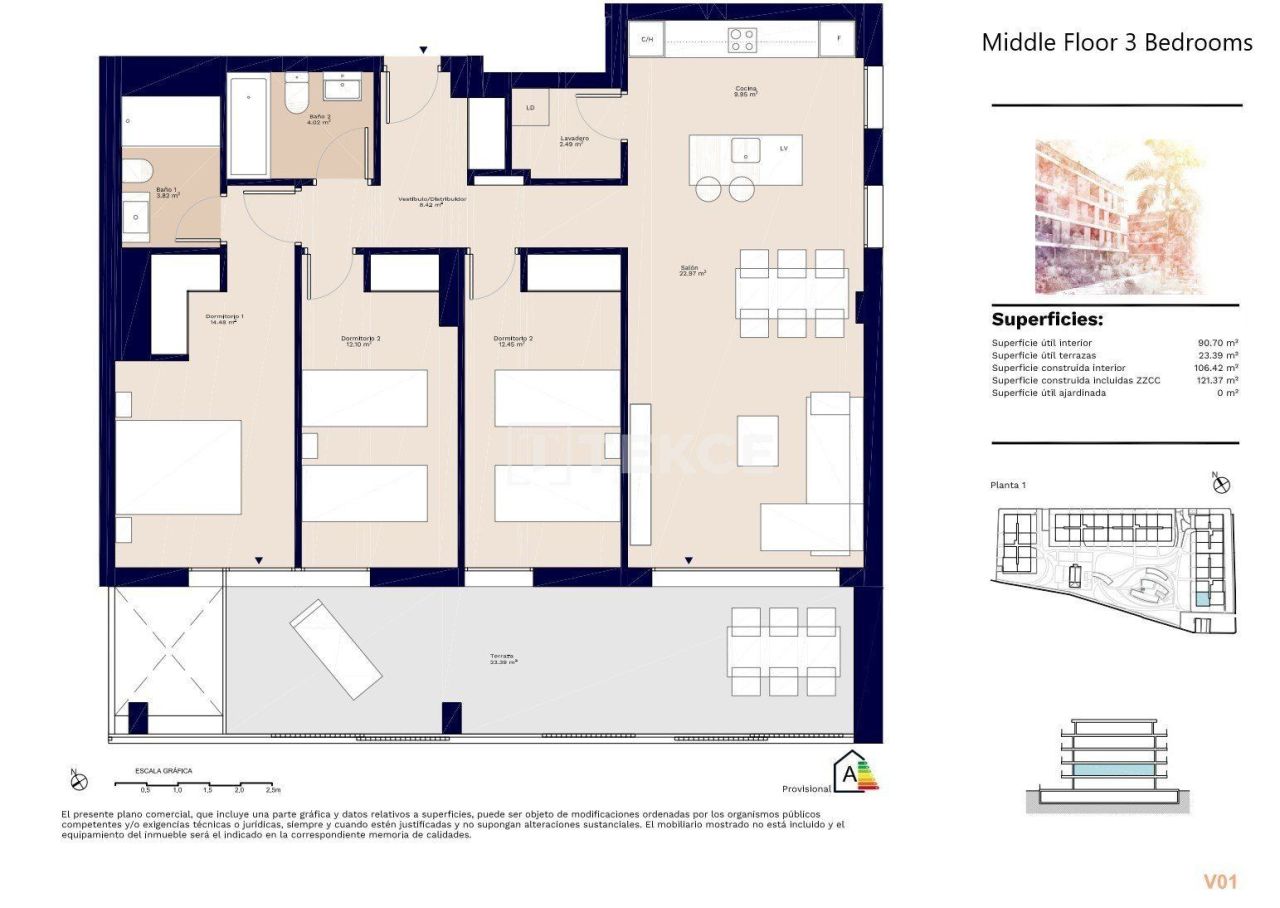 Apartment in Denia, Spain, 142 m² - picture 11