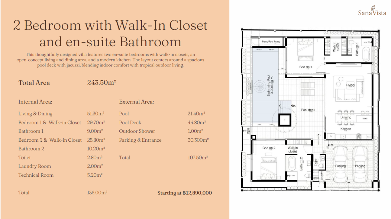 Villa sull'isola di Phuket, Thailandia, 123 m² - foto 9