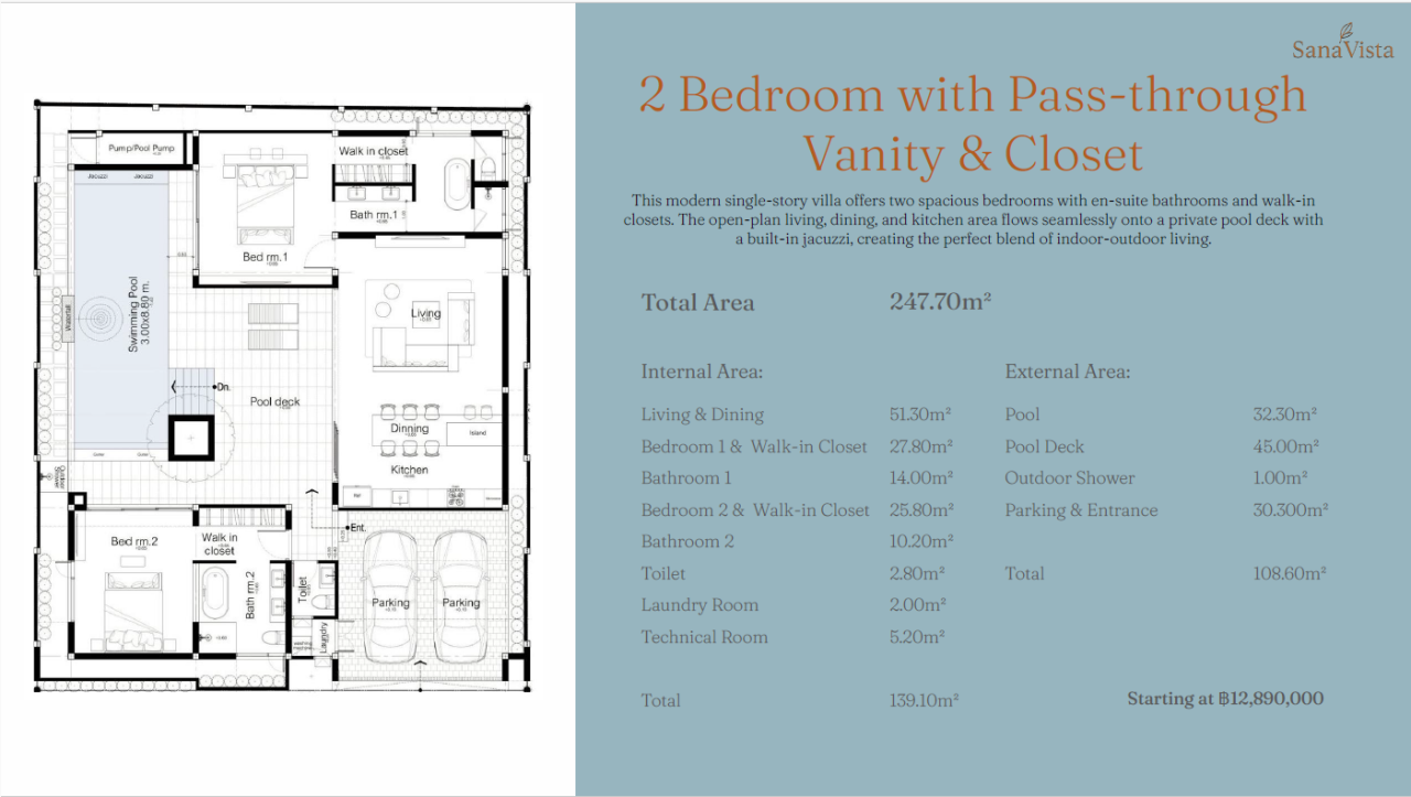 Villa sull'isola di Phuket, Thailandia, 123 m² - foto 10