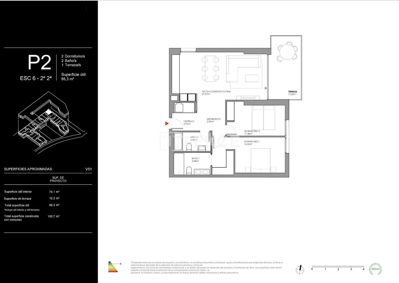Apartment in Cubelles, Spain, 86 m² - picture 13