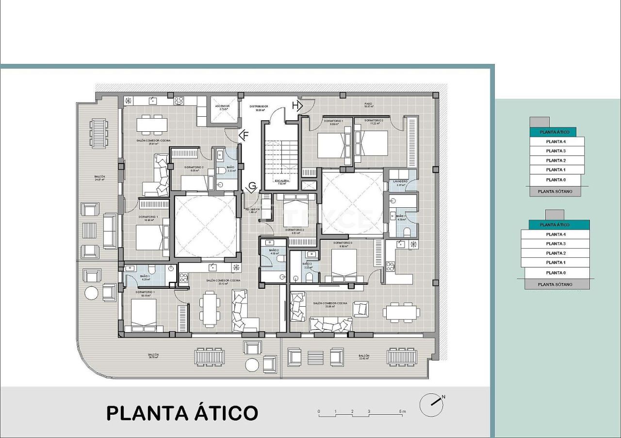 Appartamenti a Torrevieja, Spagna, 39 m² - foto 13