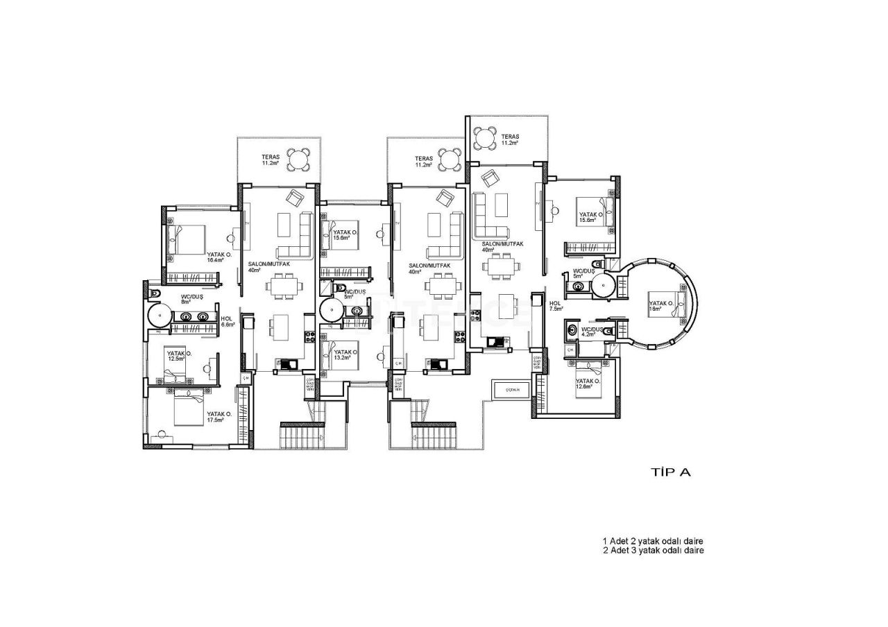 Apartment in Kyrenia, Cyprus, 86 m² - picture 14
