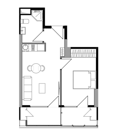 Appartamento a Batumi, Georgia, 46.7 m² - foto 2