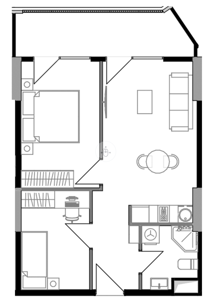 Appartamento a Batumi, Georgia, 56.7 m² - foto 2