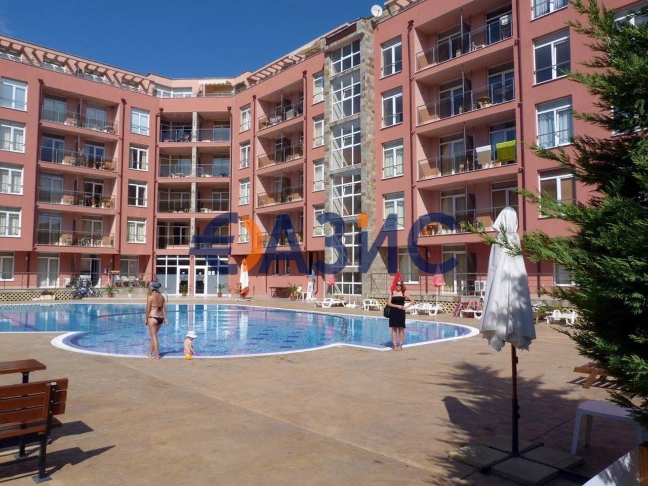 Appartamenti a Spiaggia assolata, Bulgaria, 35.6 m² - foto 18