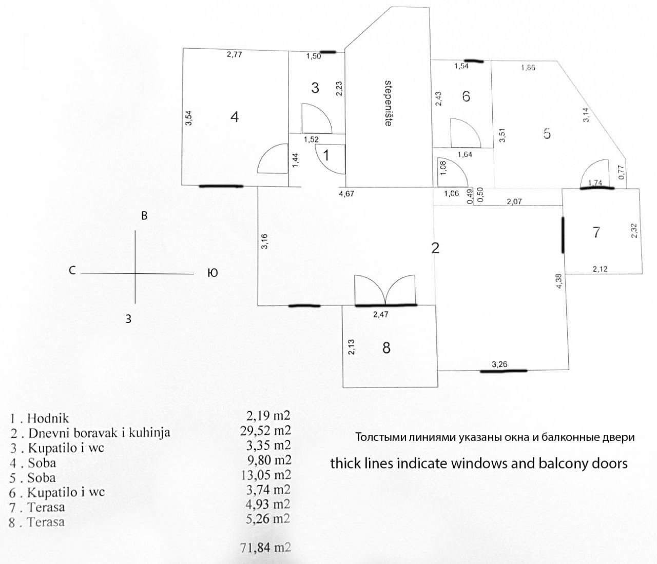Apartment in Tivat, Montenegro, 72 m² - Foto 8