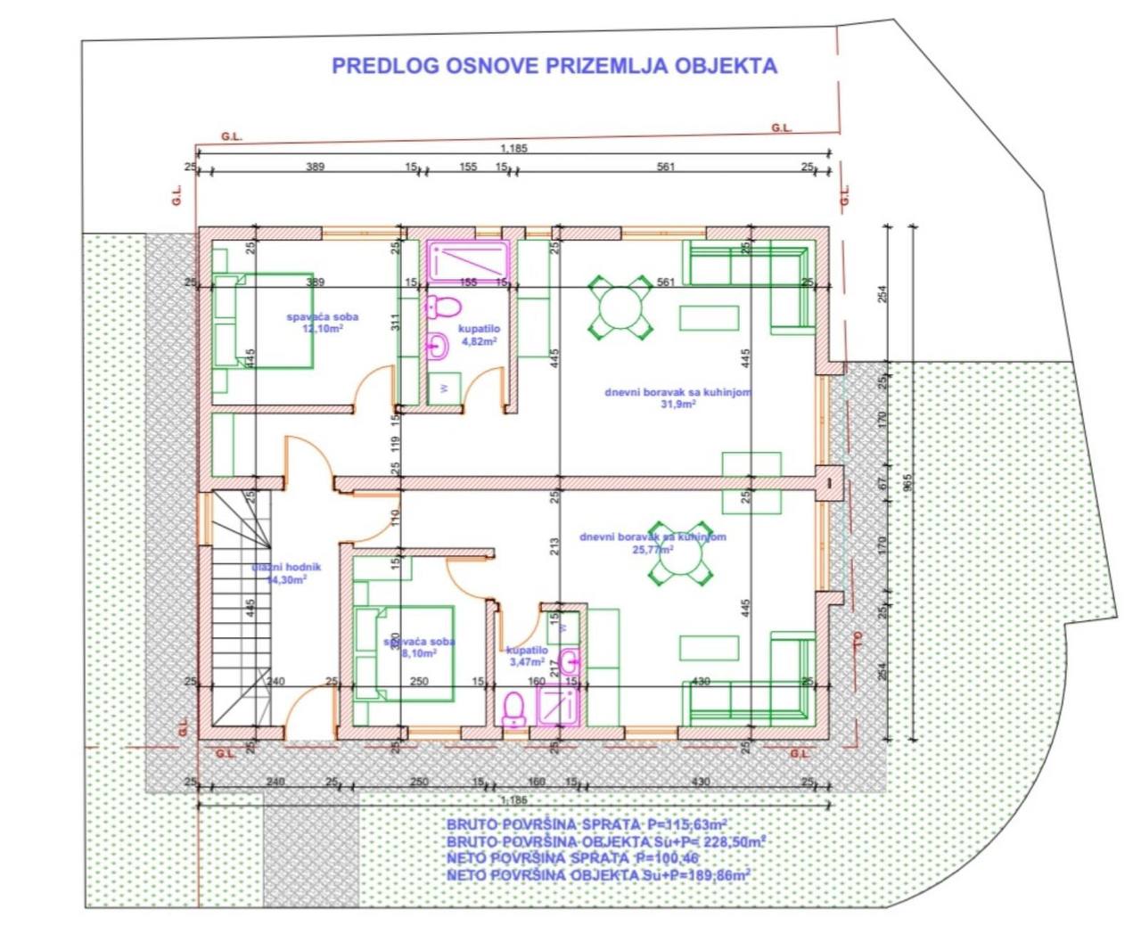 Casa adosada en Tivat, Montenegro, 185 m² - imagen 4