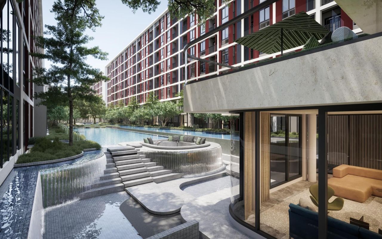 Piso en Bangkok, Tailandia, 34.49 m² - imagen 1