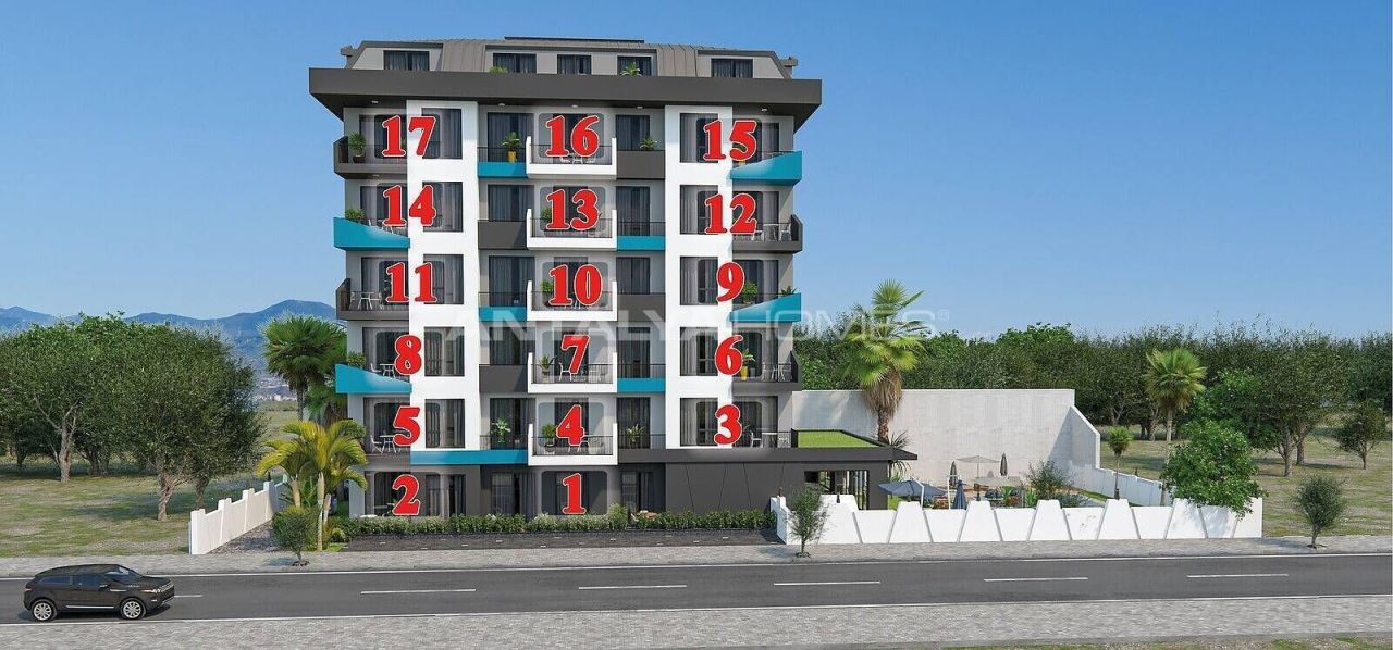 Apartment in Alanya, Türkei, 71 m² - Foto 15