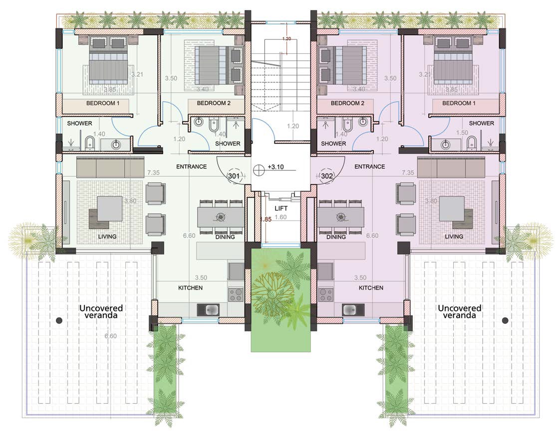 Apartamento en Pafos, Chipre, 120 m² - imagen 11