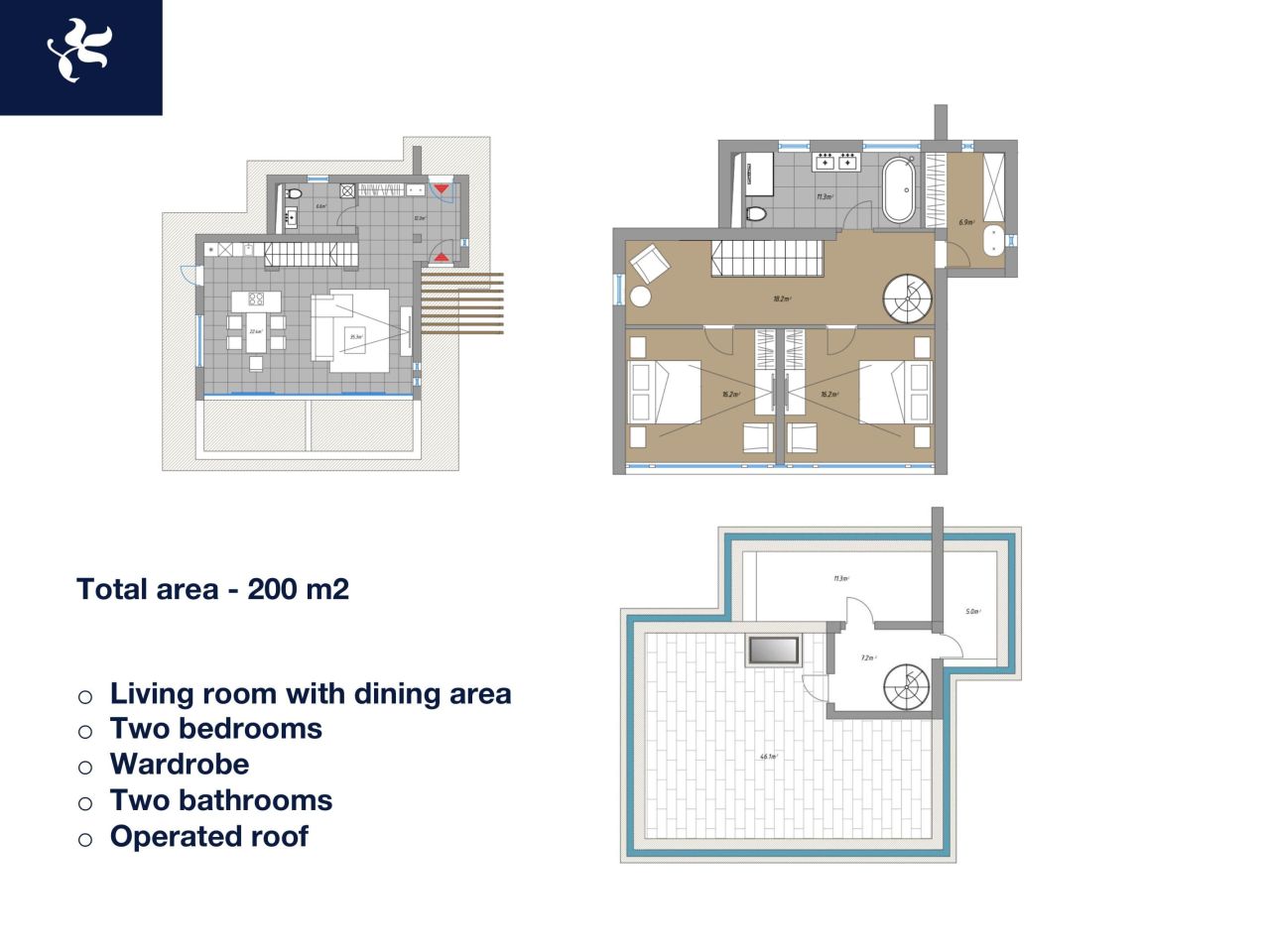 Villa a Herceg-Novi, Montenegro, 200 m² - foto 8