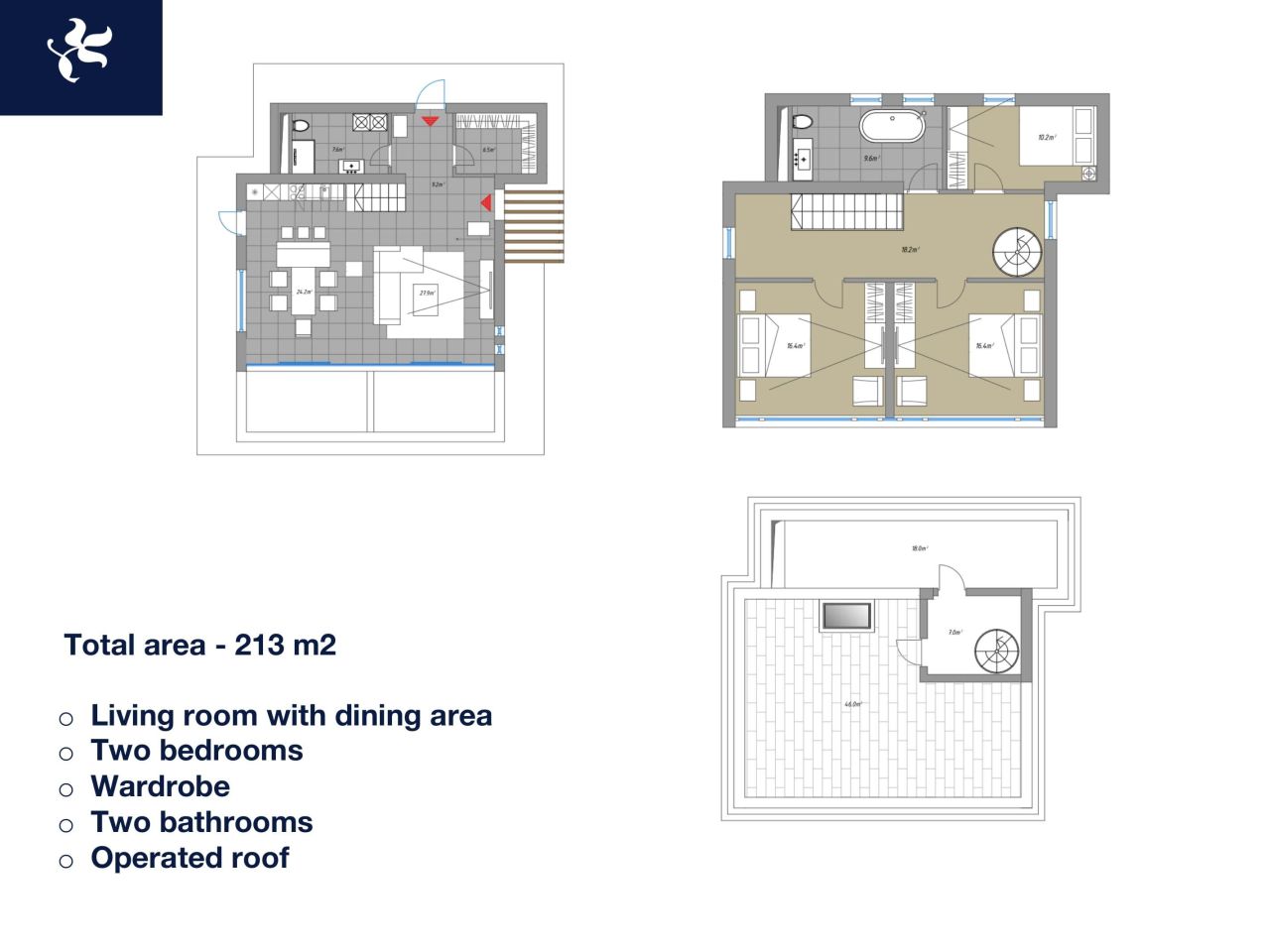 Villa a Herceg-Novi, Montenegro, 200 m² - foto 9