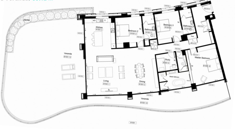 Penthouse in Limassol, Cyprus, 312 m² - picture 10