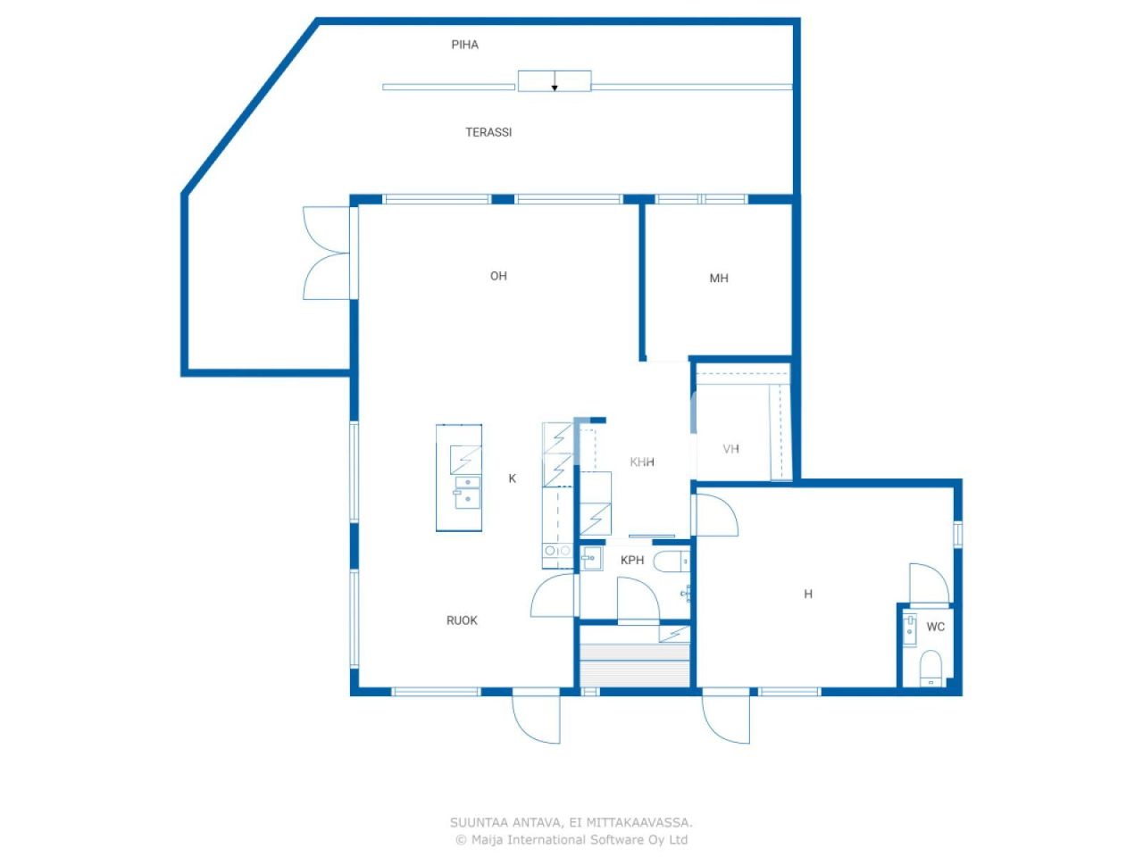 Casa a Vantaa, Finlandia, 89 m² - foto 2