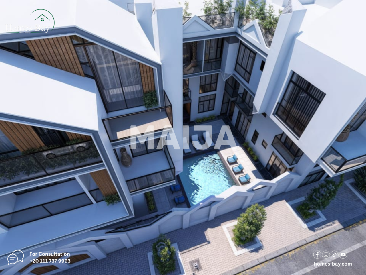 Apartment in Hurghada, Egypt, 58 m² - picture 4