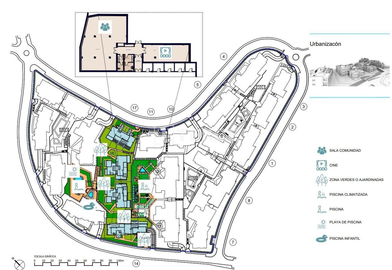 Appartamenti a Estepona, Spagna, 58 m² - foto 17