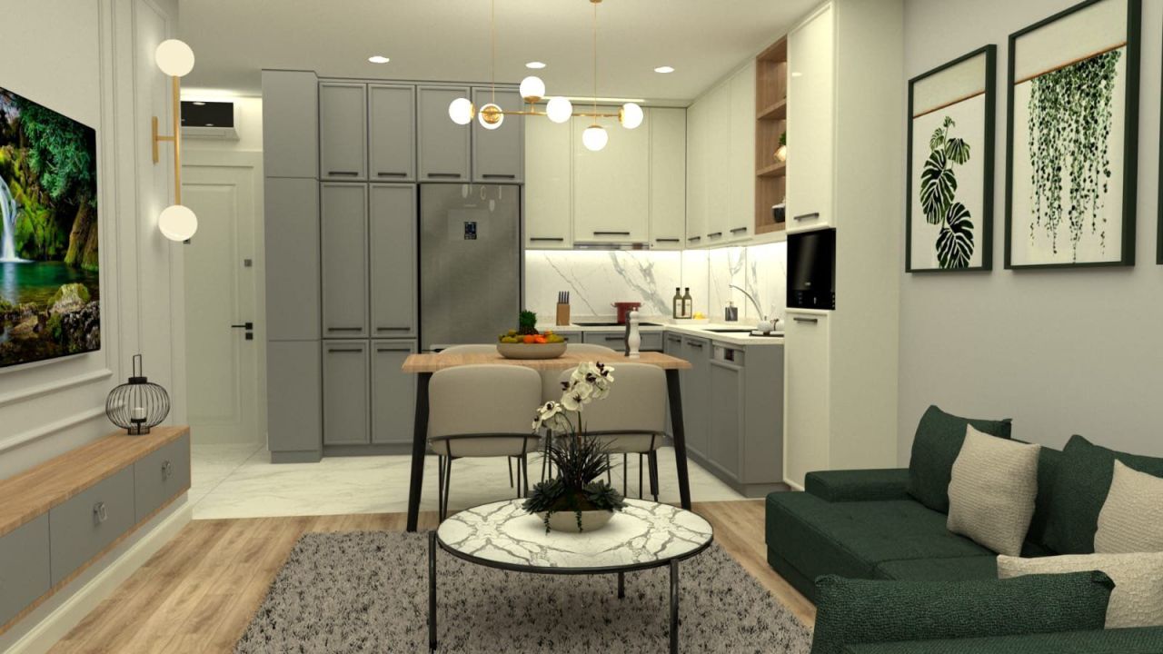 Piso en Alanya, Turquia, 50 m² - imagen 1