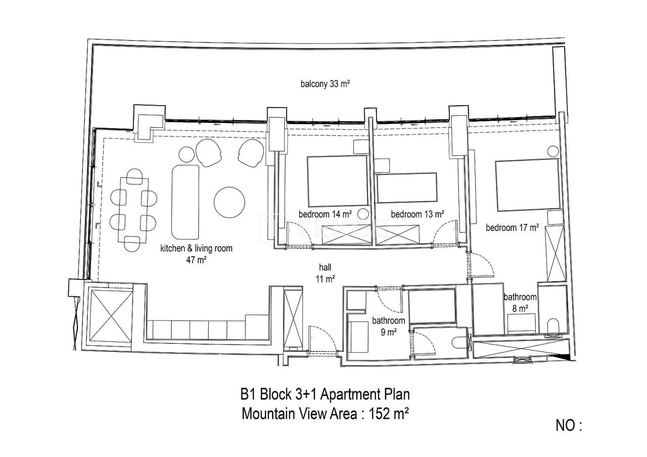Attico a Alanya, Turchia, 284 m² - foto 15