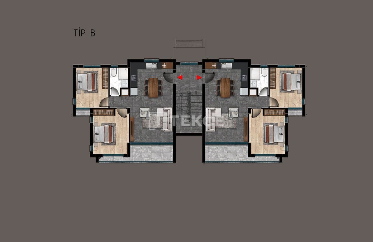 Appartamenti a Kyrenia, Cipro, 84 m² - foto 15